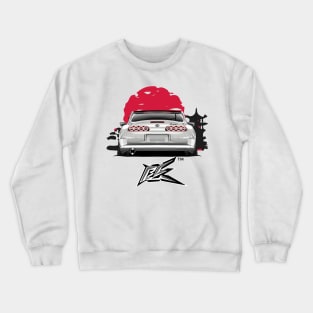 supra a80 lowered white Crewneck Sweatshirt